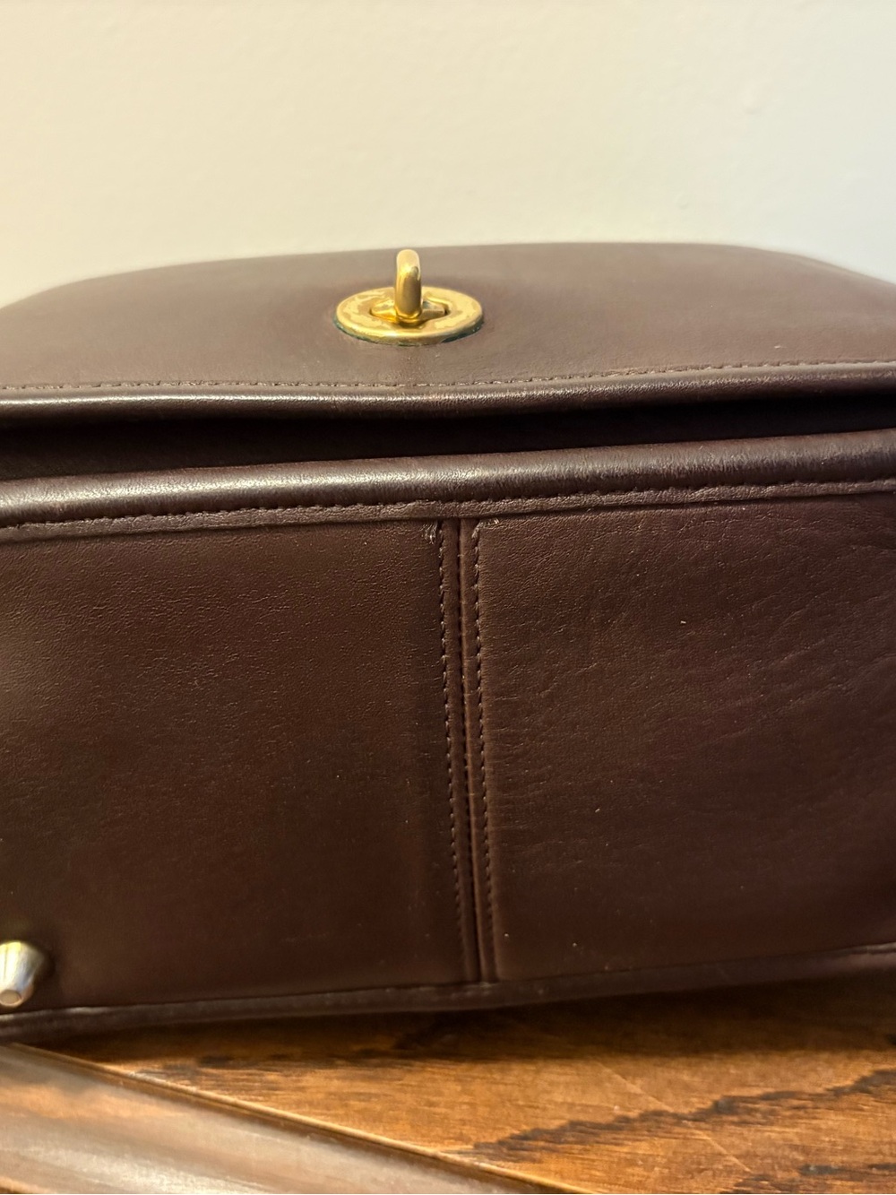 Coach Vintage 9525 Mahogany Stewardess Bag - Picture 5 of 14